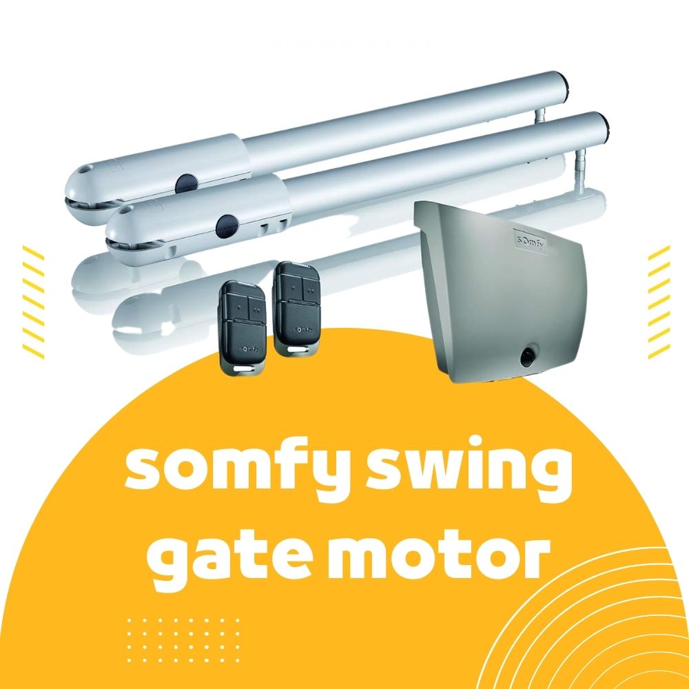 somfy swing gate motor ماتور بوابة مفصلية سومفي