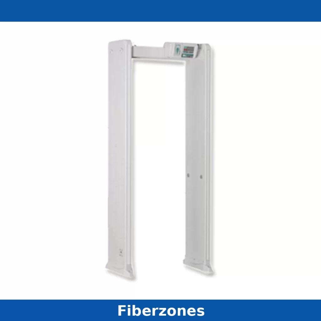 sp 1018wmd ch fiberzones بوابة كشف معادن 18 منطقة مقاومة للمطر Suprema SP-1018WMD-CH